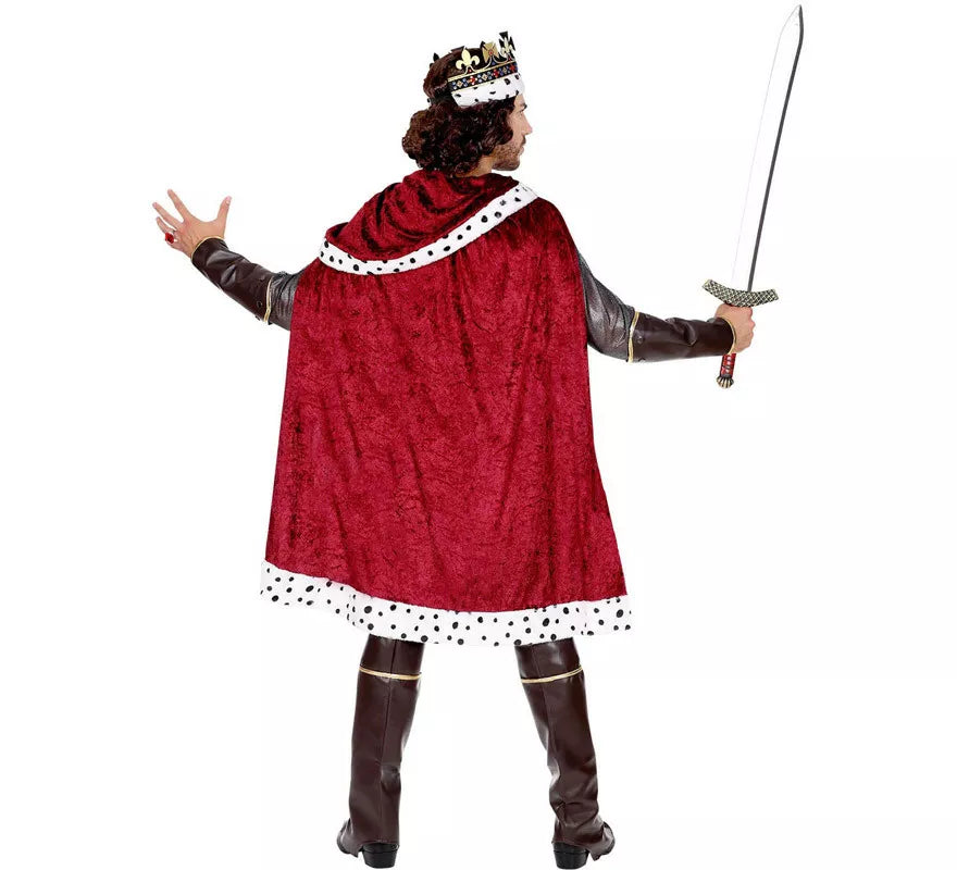 Translation missing: it.Disfraz de Rey de Guerreros Medieval para hombre