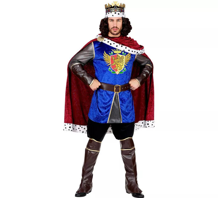 Translation missing: es.Disfraz de Rey de Guerreros Medieval para hombre