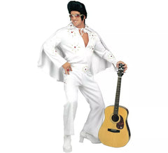 Costume da Re Bianco del Rock per uomo