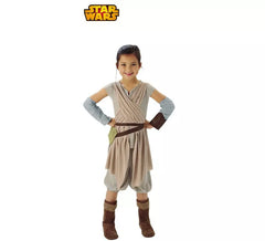 Costume di Rey deluxe de Star Wars VII per bambina