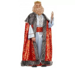 Costume da Re Gaspare broccato per uomo