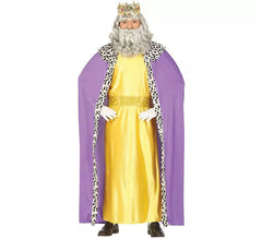 Costume del Re Mago giallo per uomo