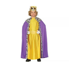 Costume del Re mago giallo per Bambino