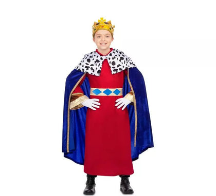 Disfraz de Rey Mago Azul para niño y bebé