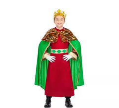 Disfraz de Rey Mago Verde para niño y bebé