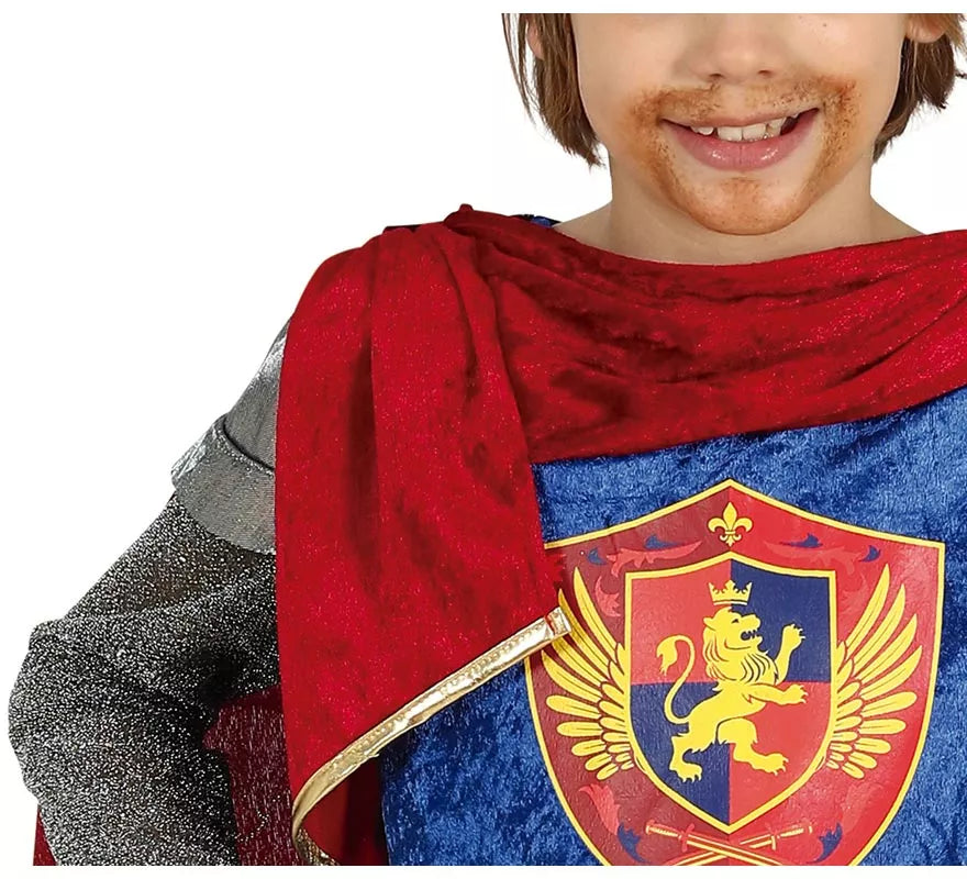 Translation missing: it.Disfraz de Rey Medieval Elegante con capa para niño