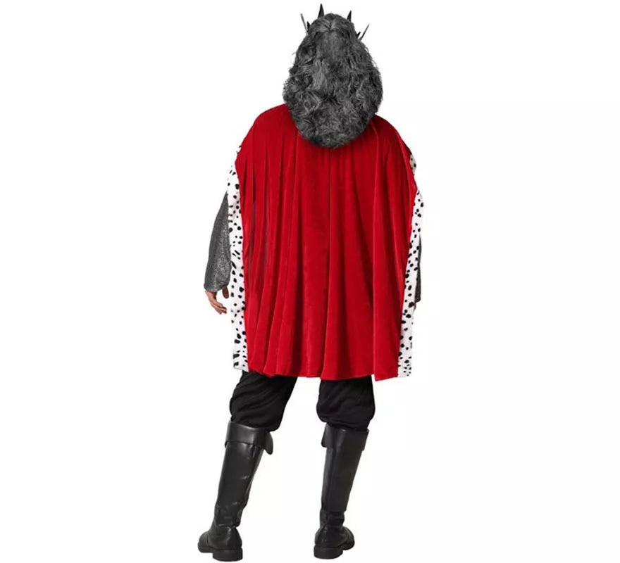 Translation missing: it.Disfraz de Rey Medieval Gris para hombre