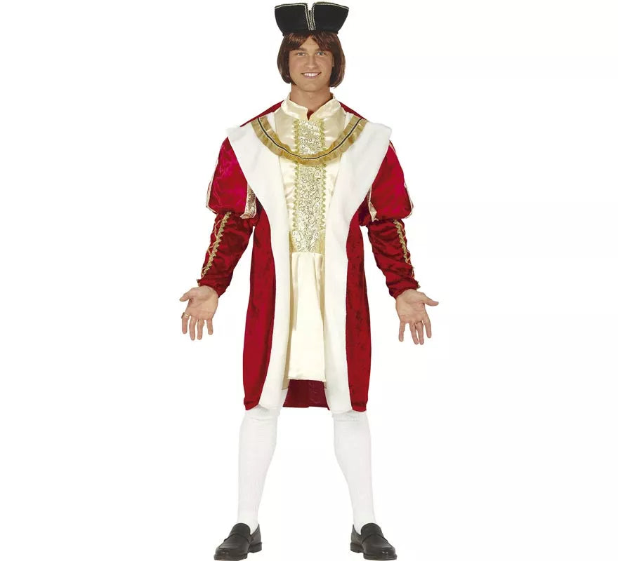 Translation missing: it.Disfraz de Rey Medieval para hombre