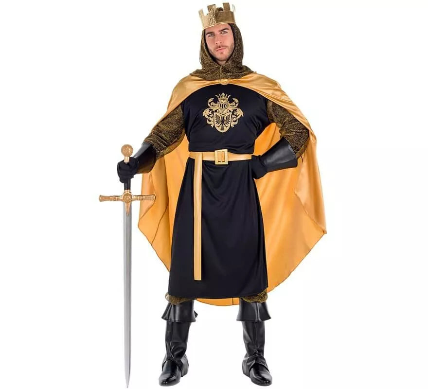 Translation missing: it.Disfraz de Rey Medieval para hombre