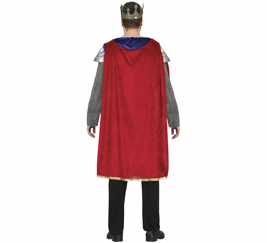 Disfraz de Rey Medieval para hombre