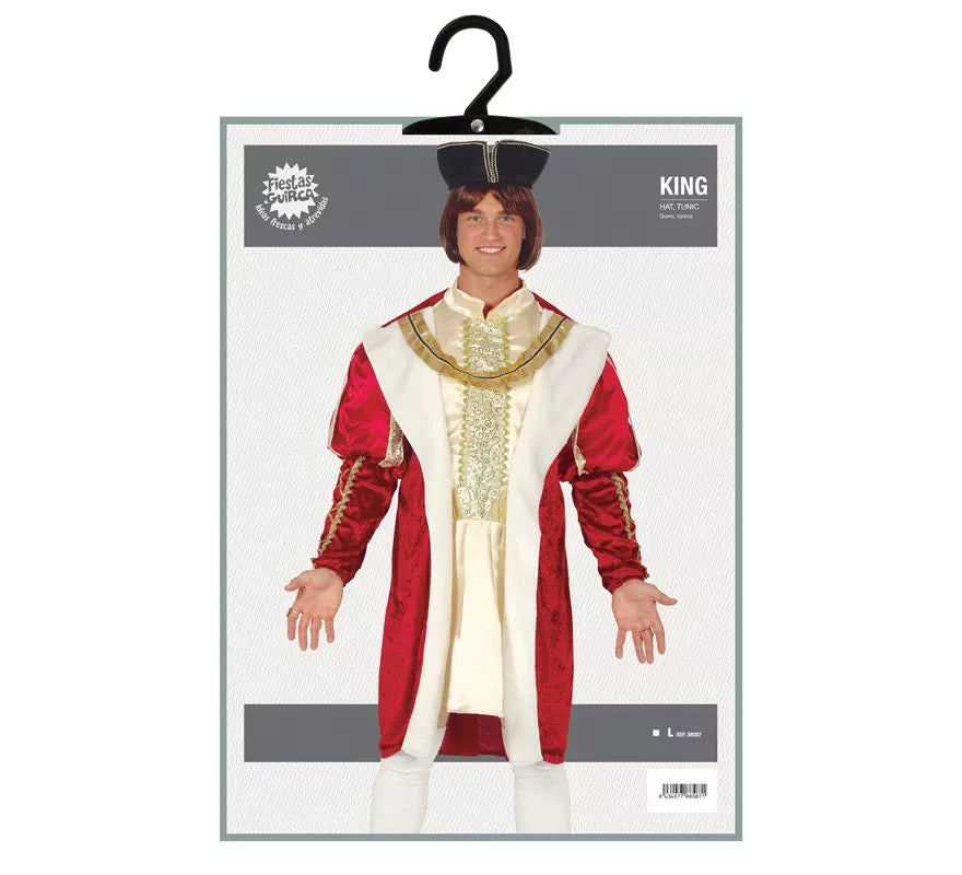 Translation missing: it.Disfraz de Rey Medieval para hombre