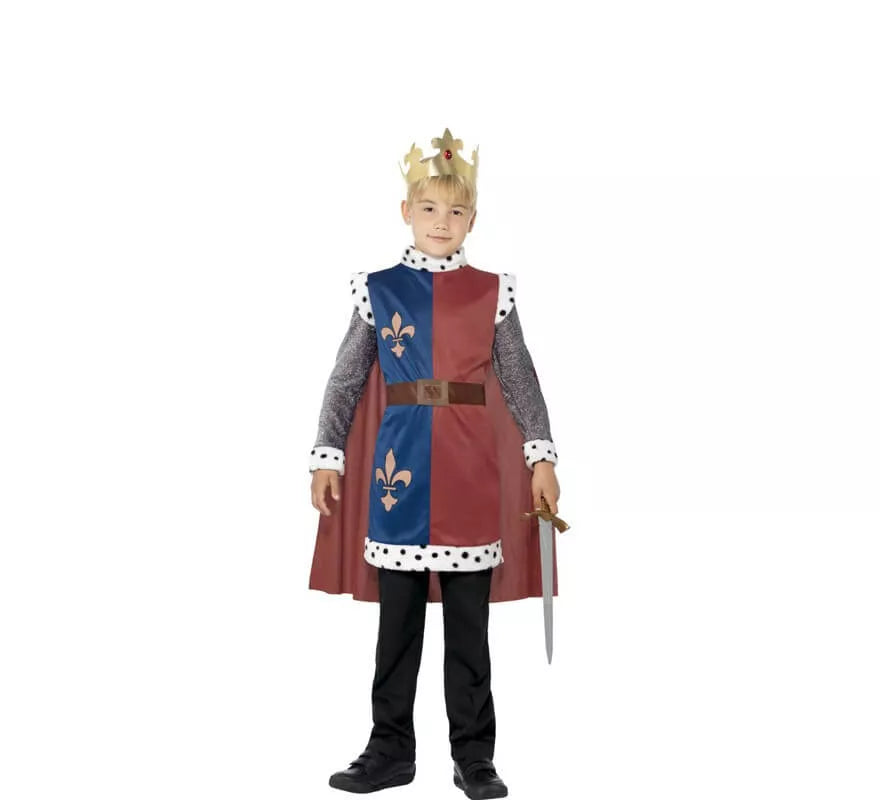 Translation missing: es.Disfraz de Rey Medieval para niño