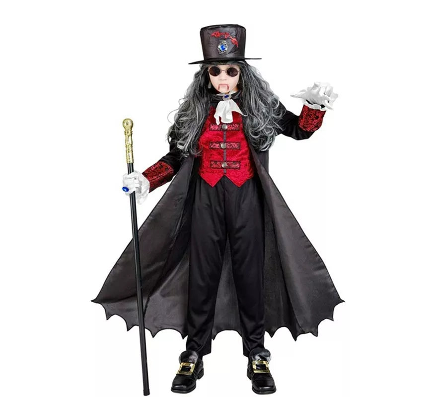 Translation missing: it.Disfraz de Rey Vampiro para niño