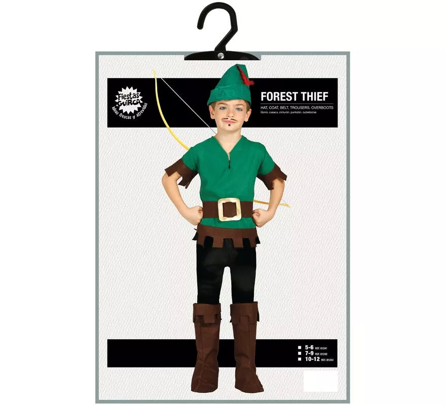 Translation missing: it.Disfraz de Robin Hood para niño