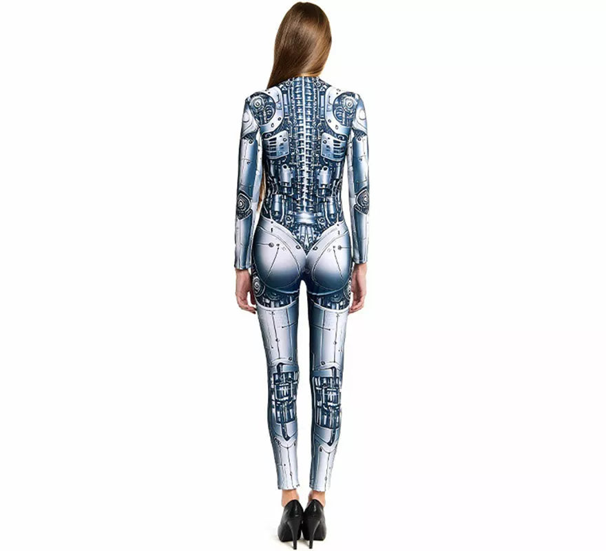 Disfraz de Robot Cyborg para mujer
