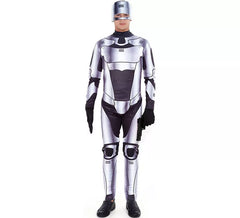 Disfraz de Robot Killer Plateado para hombre