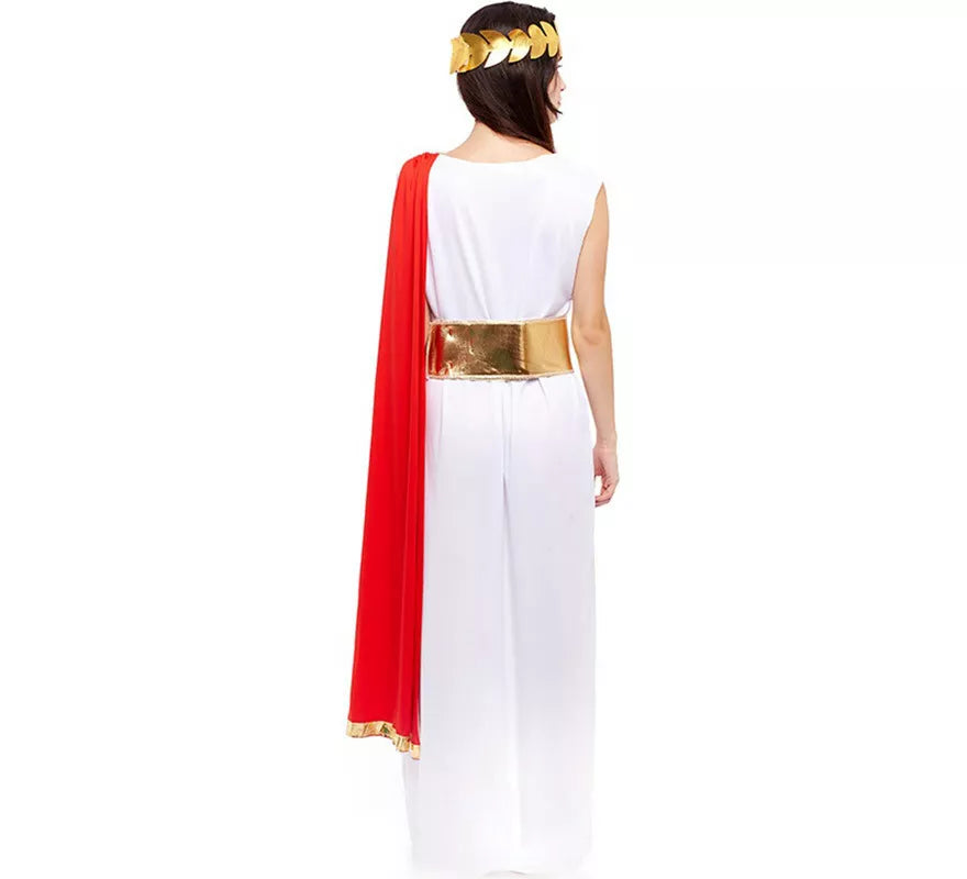 Translation missing: it.Disfraz de Romana Blanca Elegante para mujer