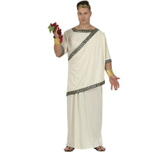 costume romano bianco per gli uomini