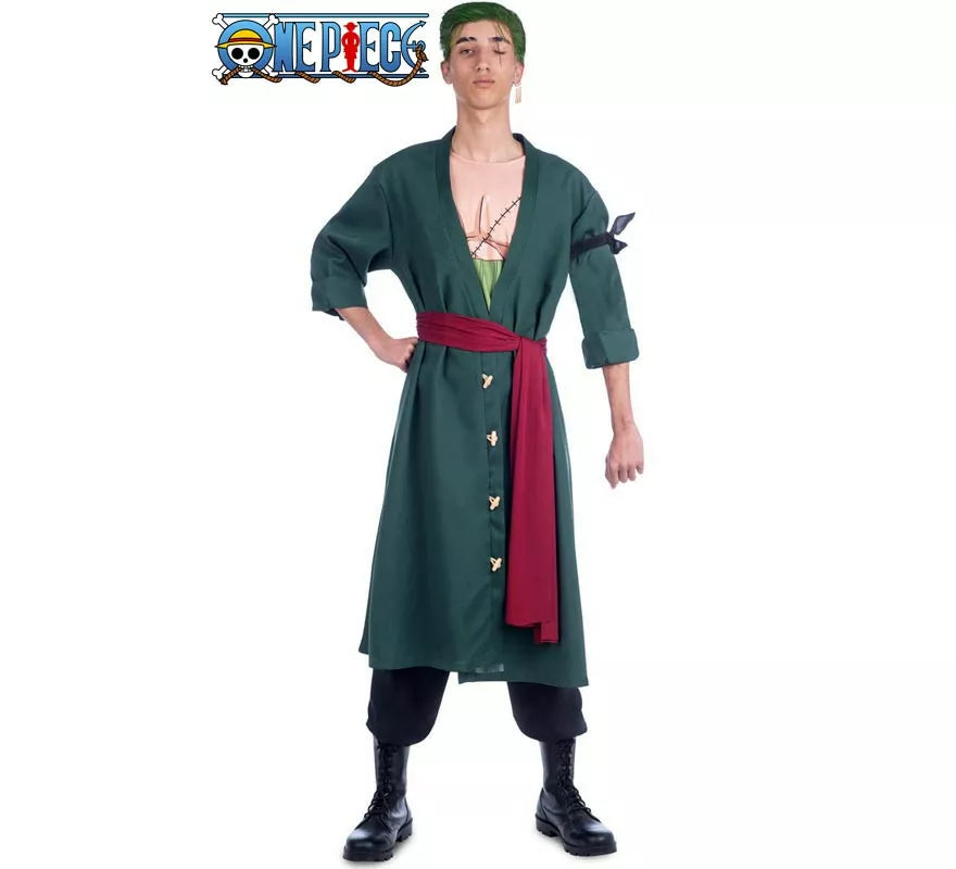 Translation missing: it.Disfraz de Roronoa Zoro de One Piece para hombre