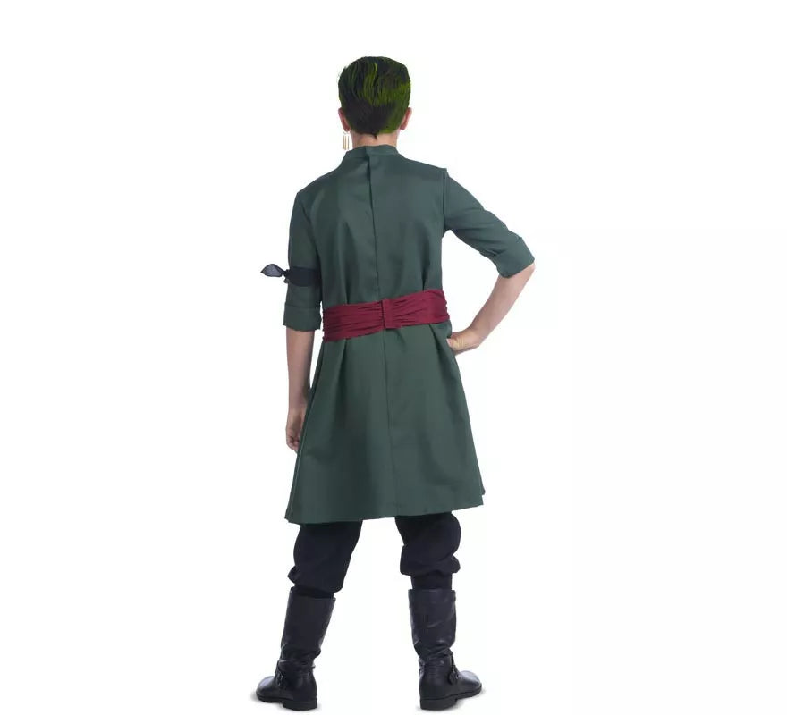 Disfraz de Roronoa Zoro de One Piece para niño