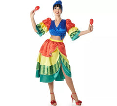 Costume da Rumbera caraibica per donna