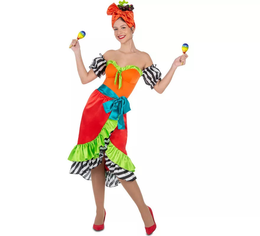 Translation missing: it.Disfraz de Rumbera Tropical para mujer