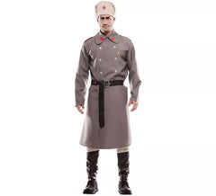 Costume russo grigio per uomo