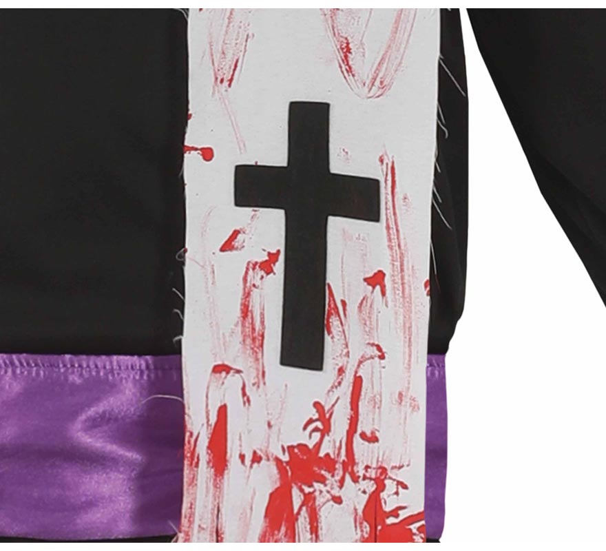 Translation missing: it.Disfraz de Sacerdote Zombie para hombre
