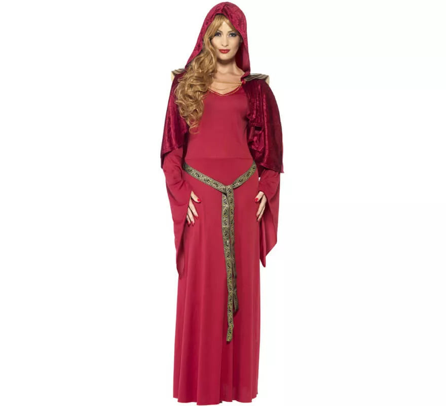 Translation missing: es.Disfraz de Hechicera roja para mujer