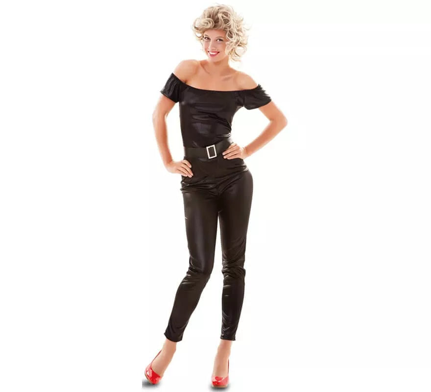 Translation missing: it.Disfraz de Sandy negro para mujer