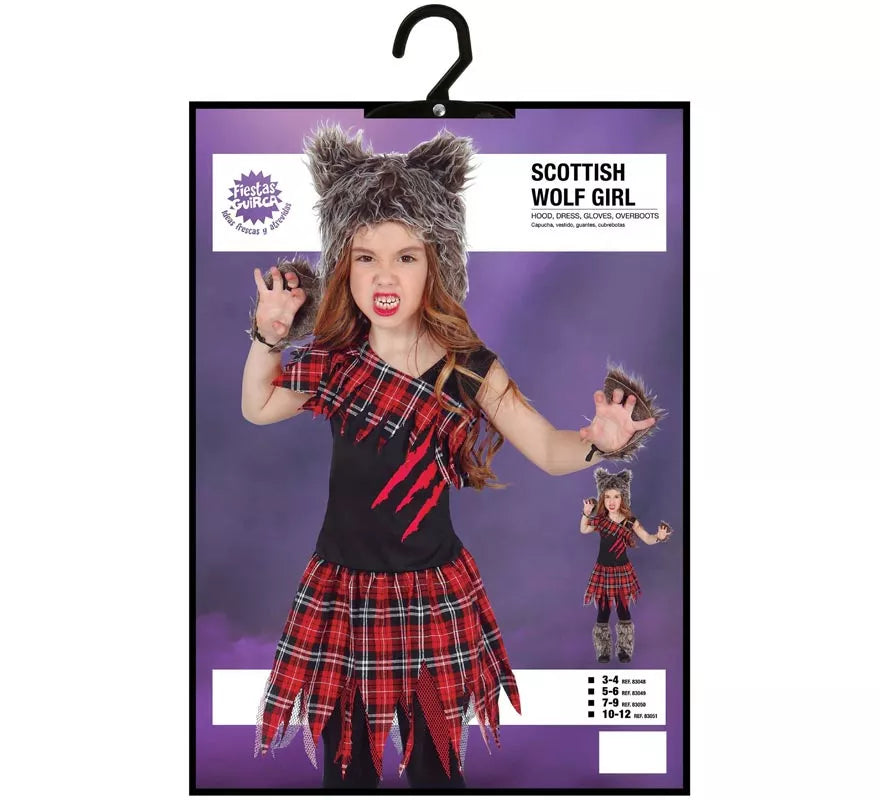 Disfraz de Scotish Wolf Girl