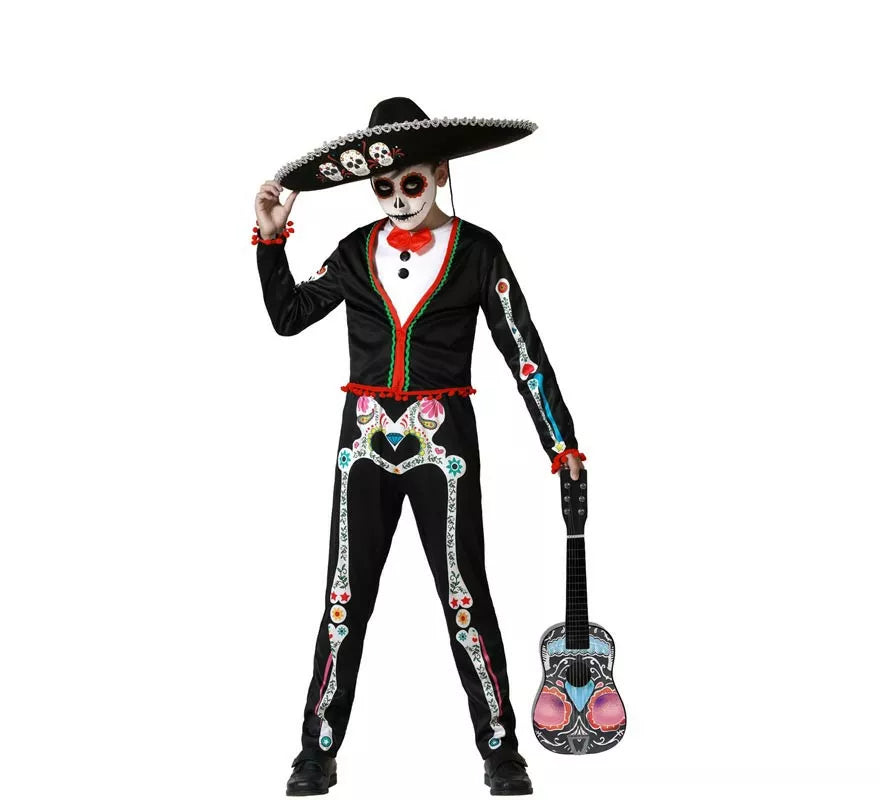 Translation missing: it.Disfraz de Señor Catrín Mexicano para niño