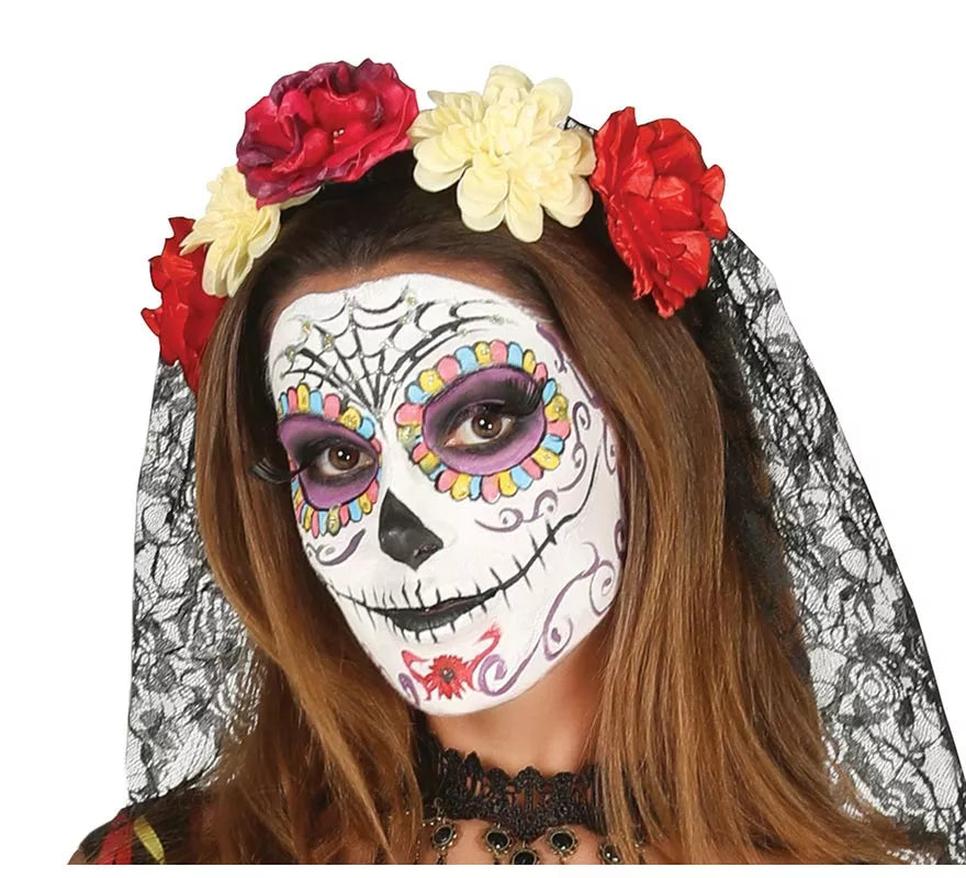 Translation missing: it.Disfraz de Señorita del Día de Muertos para mujer