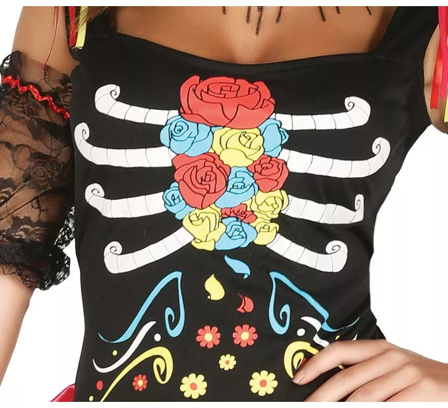 Translation missing: it.Disfraz de Señorita del Día de Muertos para mujer