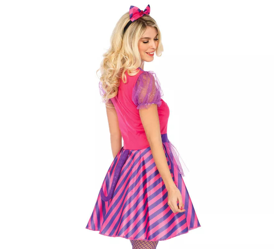 Disfraz de Señorita Gato de Cheshire para mujer