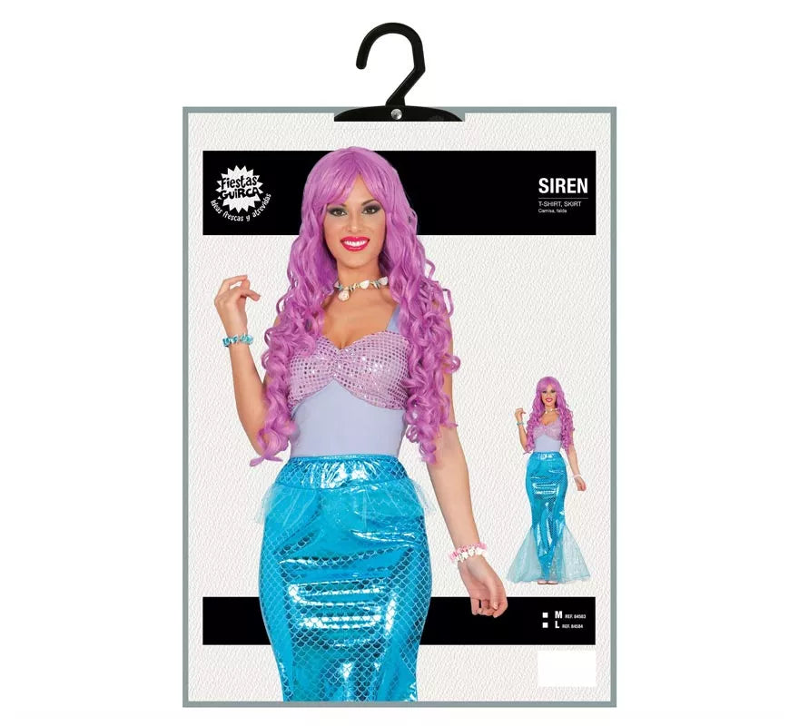 Translation missing: it.Disfraz de Sirena Glamour para mujer