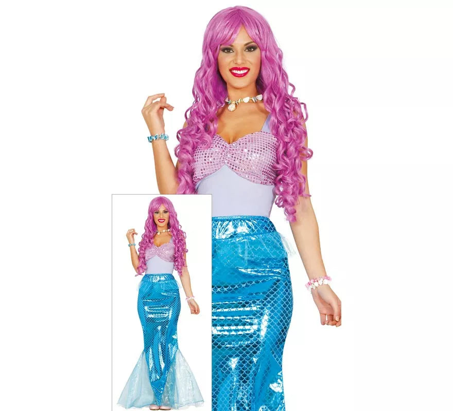 Translation missing: it.Disfraz de Sirena Glamour para mujer