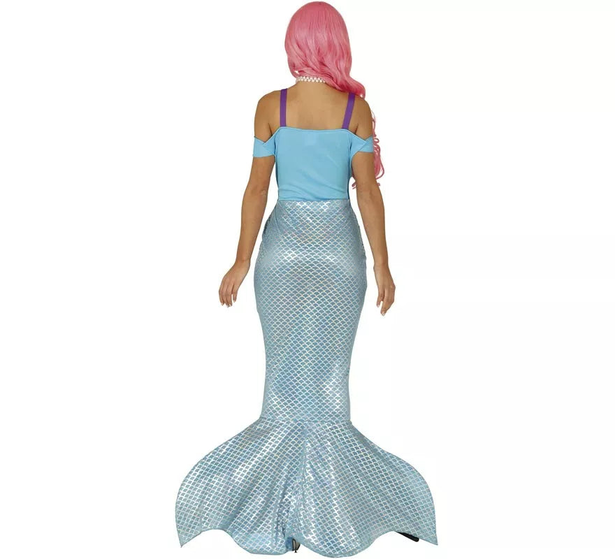 Translation missing: es.Disfraz de Sirenita Azul para mujer