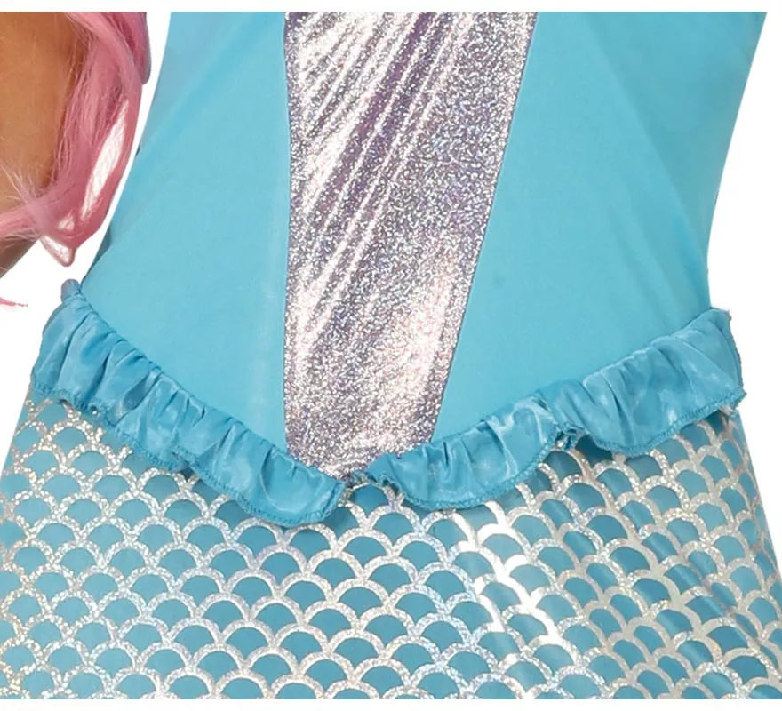 Translation missing: it.Disfraz de Sirenita Azul para mujer
