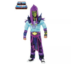 Costume da scheletro He-Man deluxe con maschera per bambino