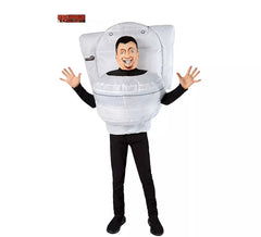 Costume da toilette gonfiabile Skibidi per bambini