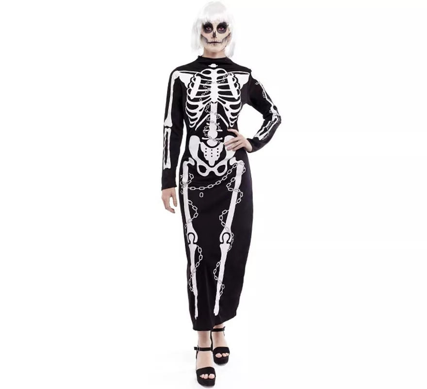 Translation missing: es.Disfraz de Skull Lady para mujer