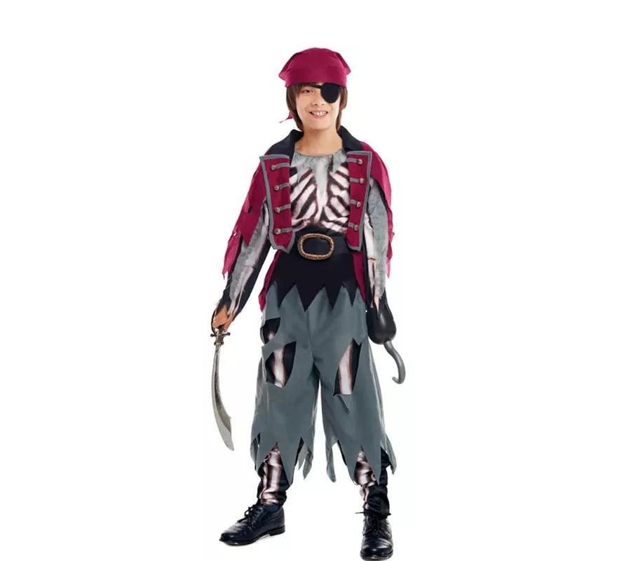 Translation missing: it.Disfraz de Skull Pirate para niño