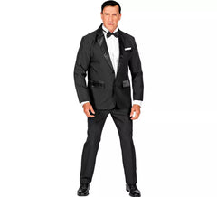 Costume da smoking da agente spia per uomo