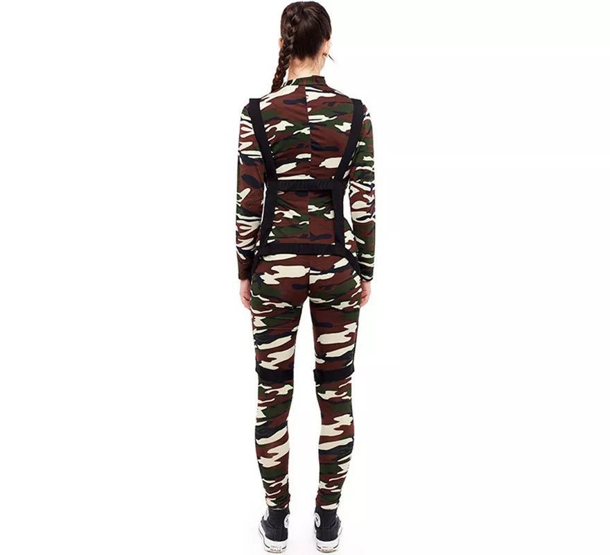 Translation missing: it.Disfraz de Soldado Fuerzas Especiales de Camuflaje para mujer