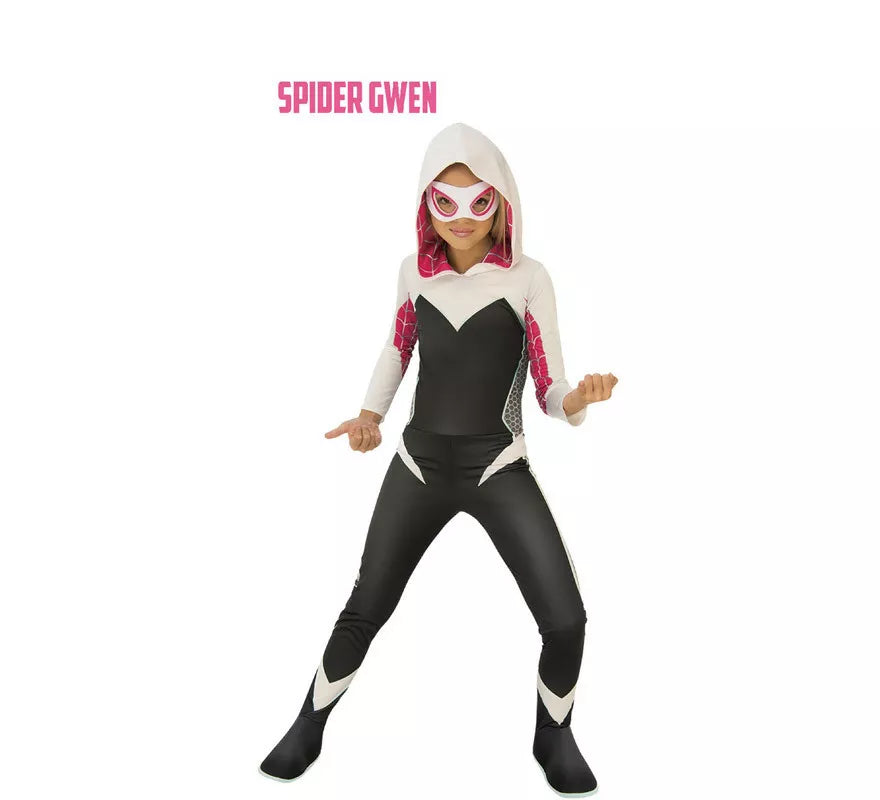 Translation missing: it.Disfraz de Spider Gwen Clásica para niña