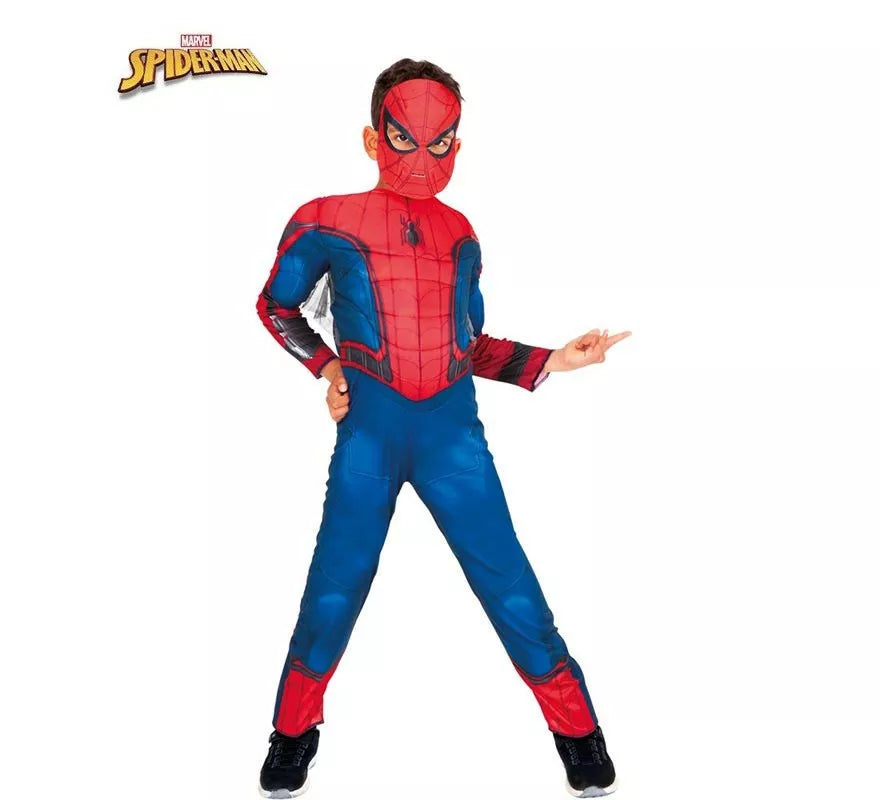 Translation missing: it.Disfraz de Spiderman Musculoso deluxe para niño