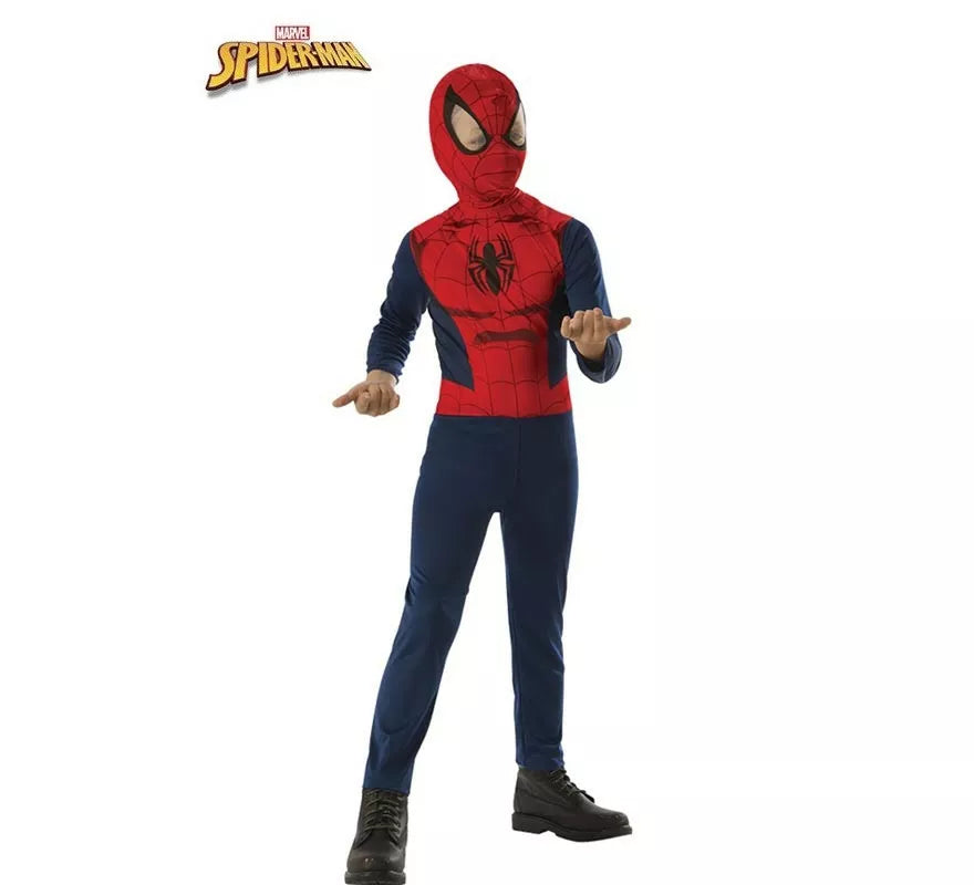 Translation missing: it.Disfraz de Spiderman Opp con máscara en caja para niño