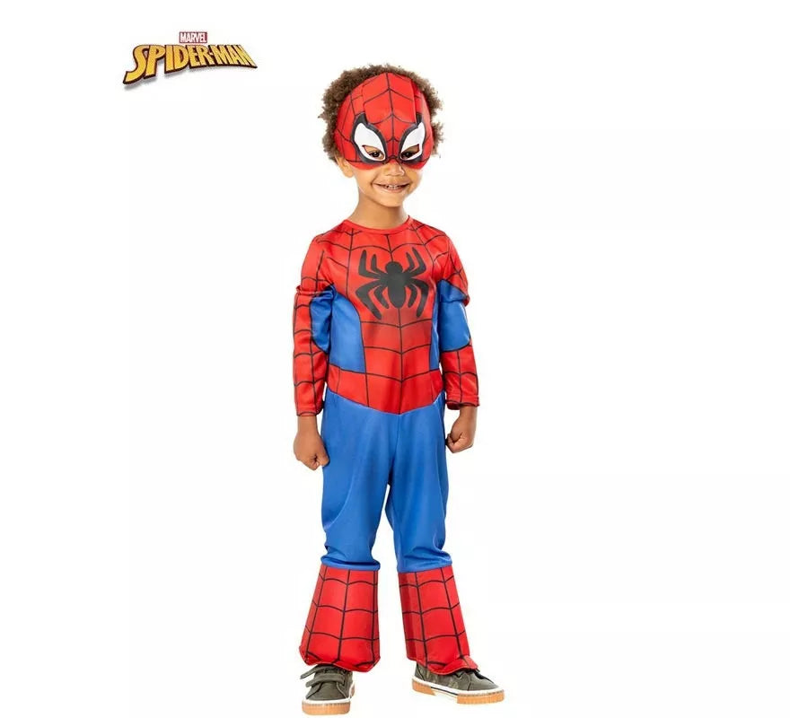 Translation missing: es.Disfraz de Spidey clásico con máscara para niño