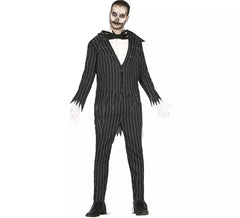 Costume da Mr. Skeleton Suit per uomo
